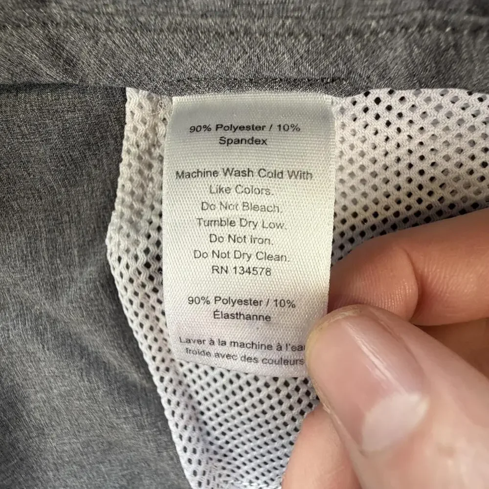 Vineyard Vines Breaker Short Shorts Mens 46B Gray Chino Stretch 9 Inseam